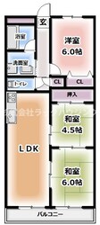 アドラブール古川橋ウエストの物件間取画像